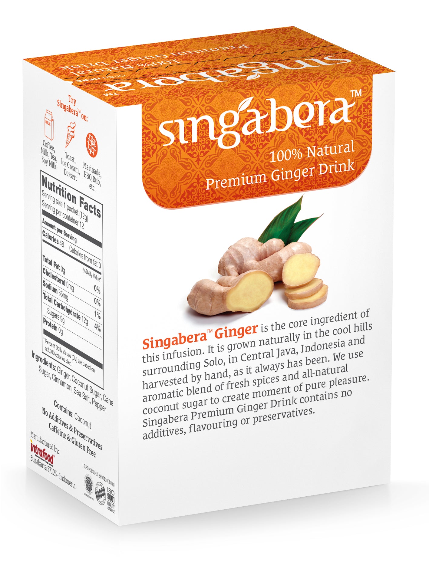 Singabera CINNAMON Ginger Drink