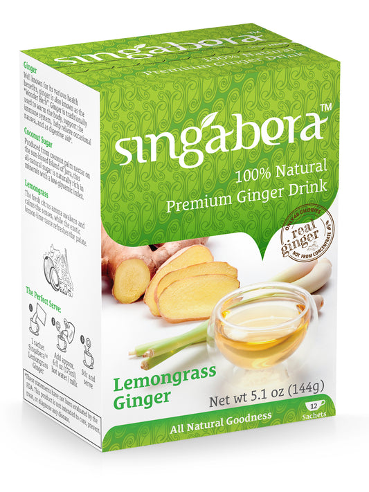 Singabera LEMONGRASS Ginger Drink